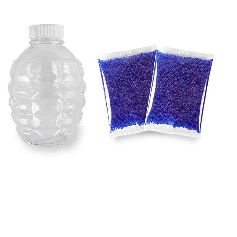 20000pcs Blue 7mm Gel Balls with Hopper Bottle